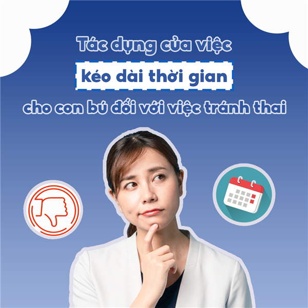 Tác dụng của việc kéo dài thời gian cho con bú đối với việc tránh thai
