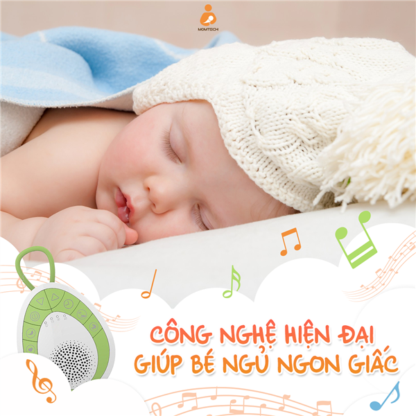 Công nghệ hiện đại giúp bé ngủ ngon giấc