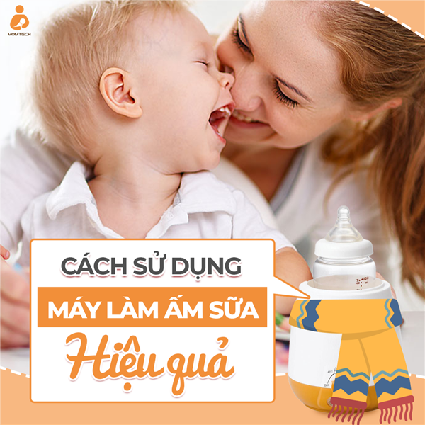 Cách sử dụng máy hâm sữa hiệu quả