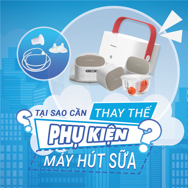 ​ Tại sao cần thay thế phụ kiện máy hút sữa?  ​