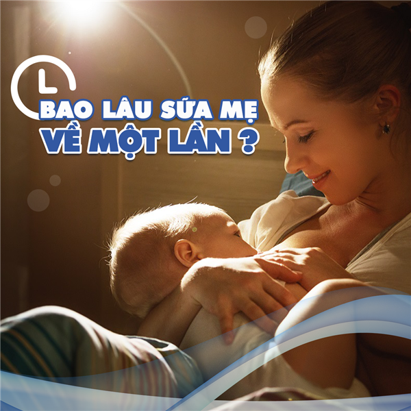 ​ Bao lâu sữa mẹ về một lần?  ​
