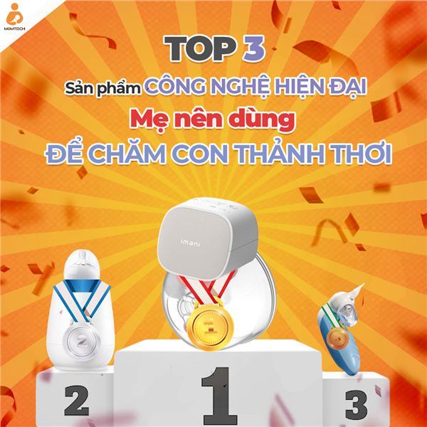 Top 3 sản phẩm công nghệ hiện đại nên dùng để chăm con thảnh thơi