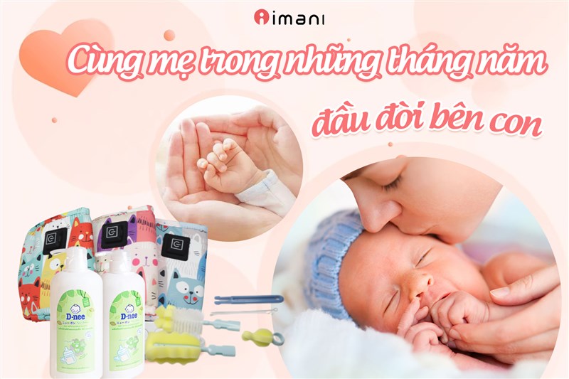 Công cụ đắc lực hỗ trợ mẹ và trong quá trình cho bé uống sữa