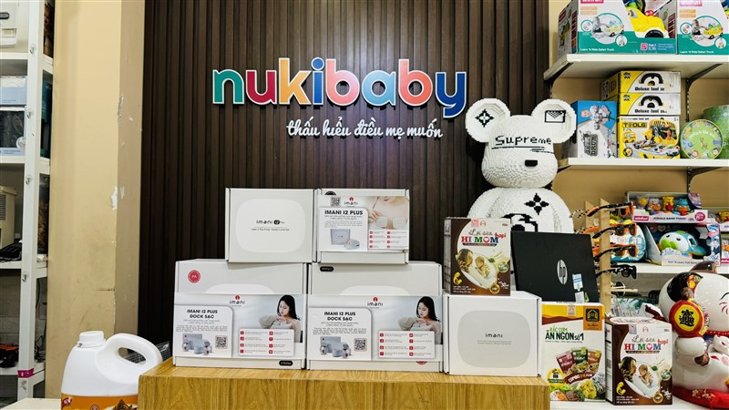 Tin vui cho ba mẹ Nghệ An: Imani Việt Nam đã có mặt tại siêu thị mẹ bé Nukibaby