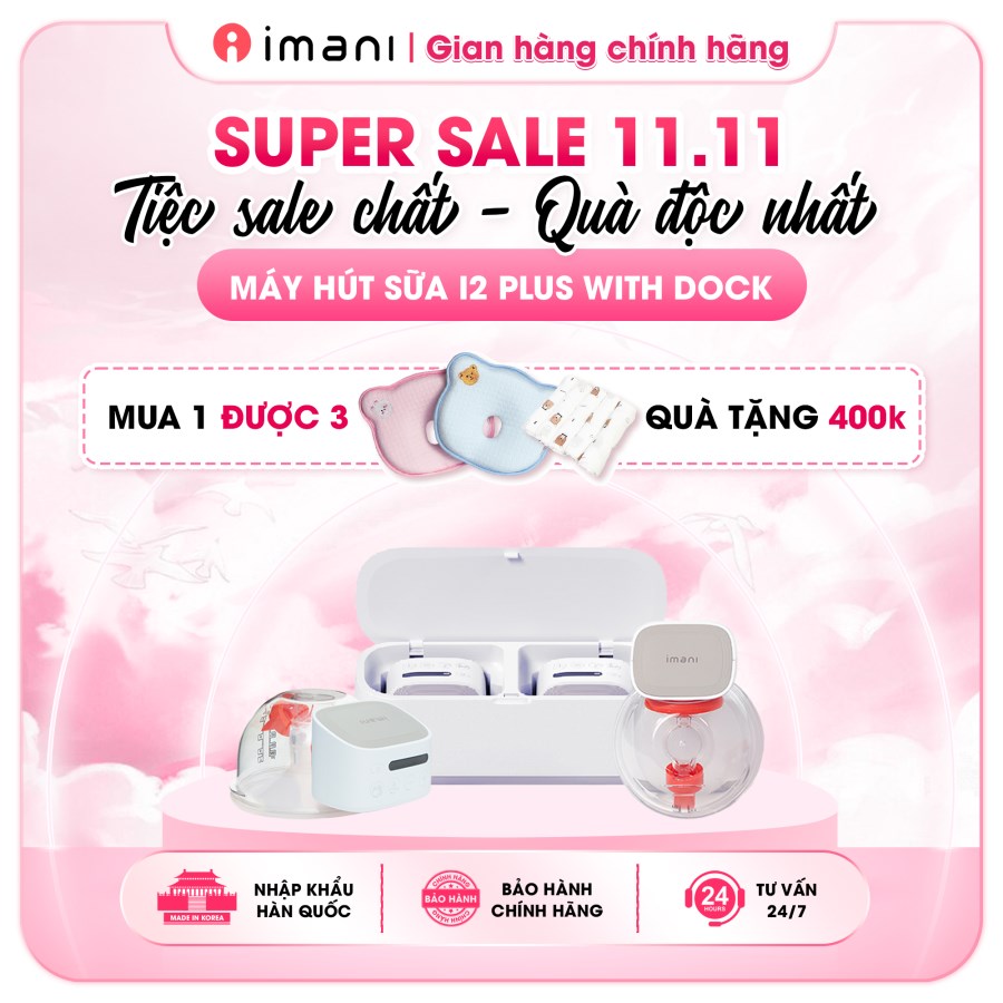 Máy hút sữa IMANI I2 Plus With Dock