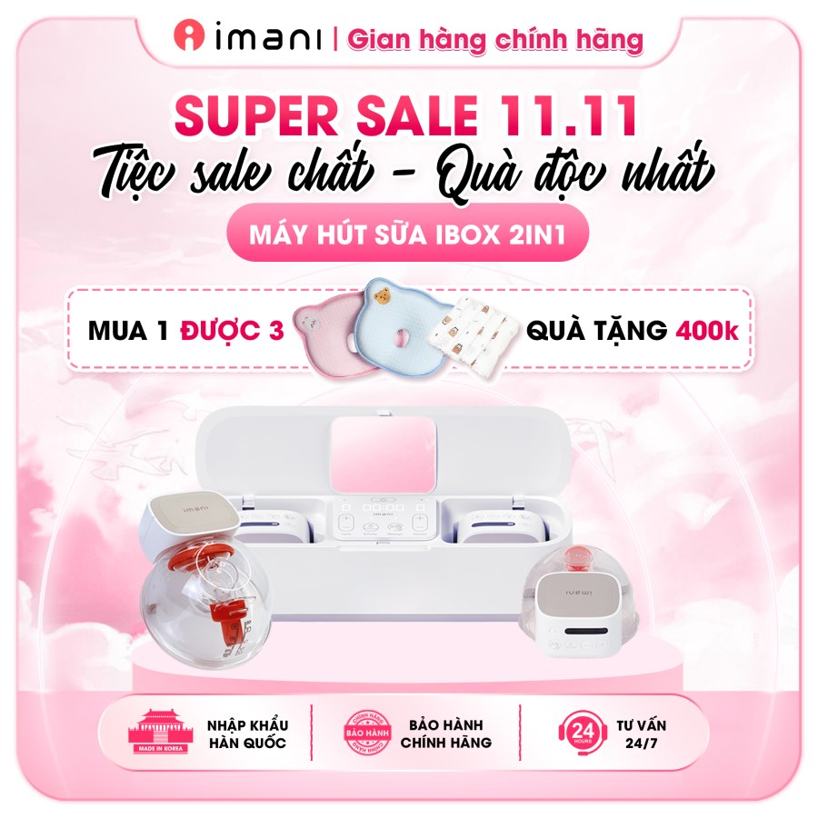 Máy hút sữa IMANI IBOX 2-in-1