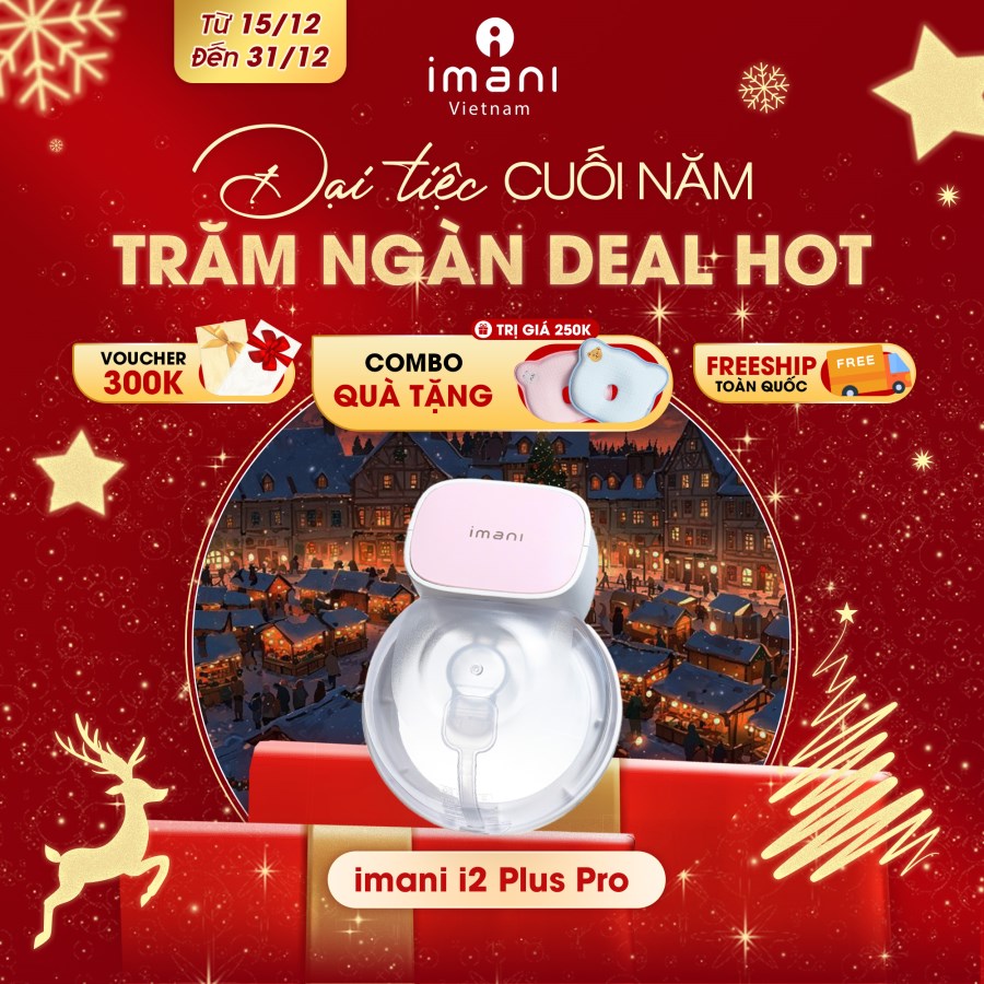 Máy Hút Sữa RẢNH TAY THẾ HỆ MỚI Imani i2 Plus Pro