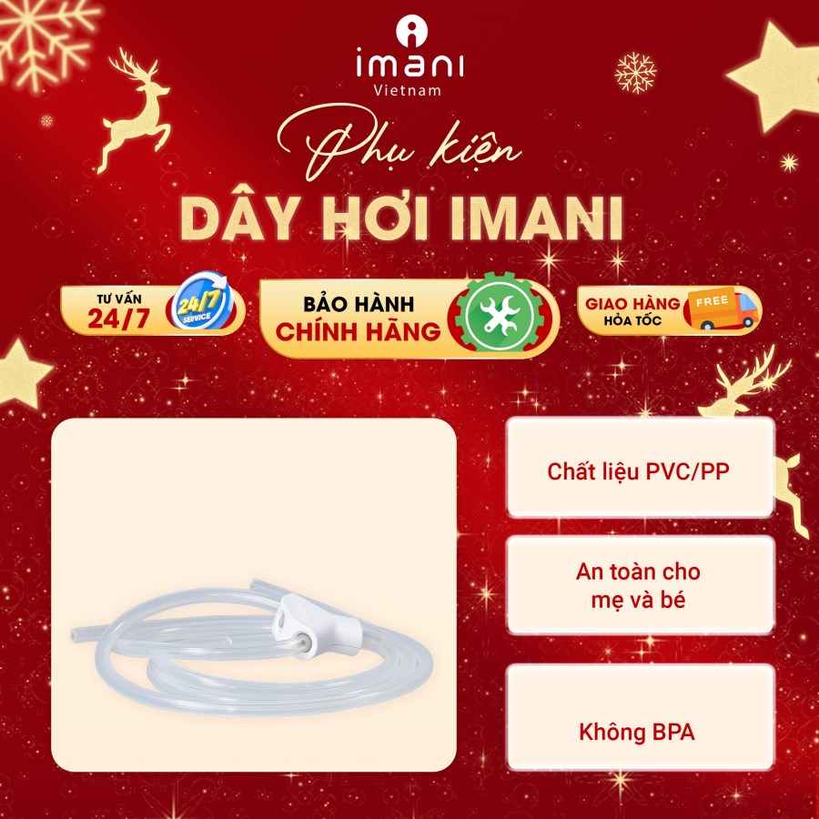 Dây hơi máy cho máy hút sữa IMANI