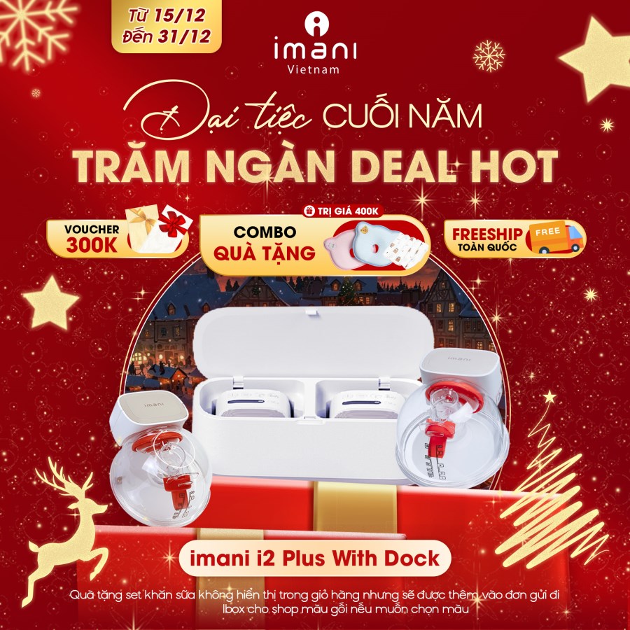 Máy hút sữa IMANI I2 Plus With Dock