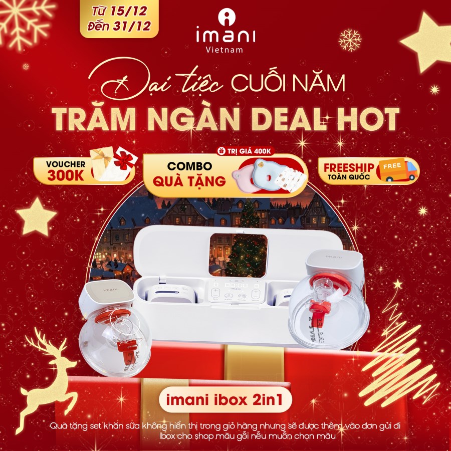 Máy hút sữa IMANI IBOX 2-in-1