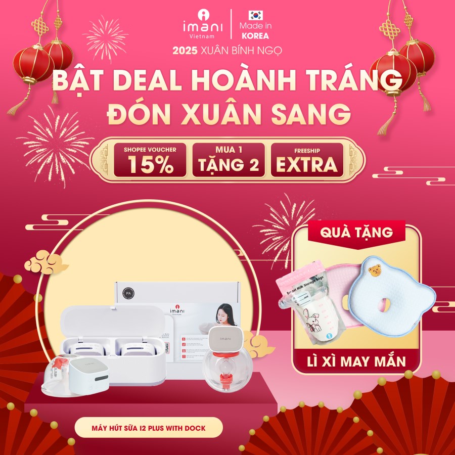 Máy hút sữa IMANI I2 Plus With Dock
