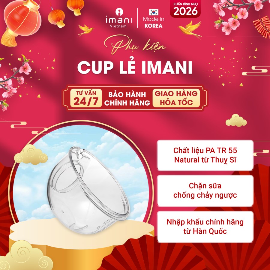 Cup hút sữa Imani (Cúp lẻ)