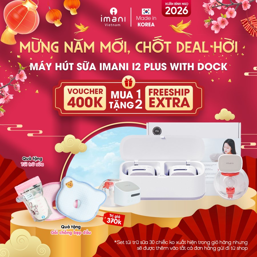 Máy hút sữa IMANI I2 Plus With Dock