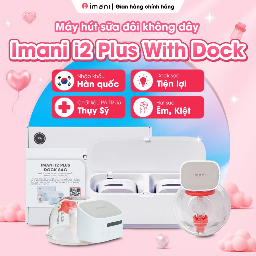 Máy hút sữa IMANI I2 Plus With Dock