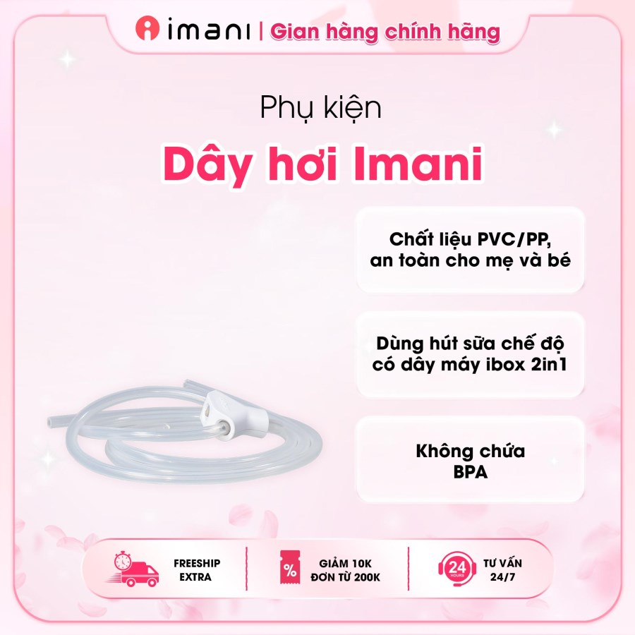 Dây hơi máy cho máy hút sữa IMANI